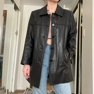 Iconic Danier Y2K genuine leather jacket